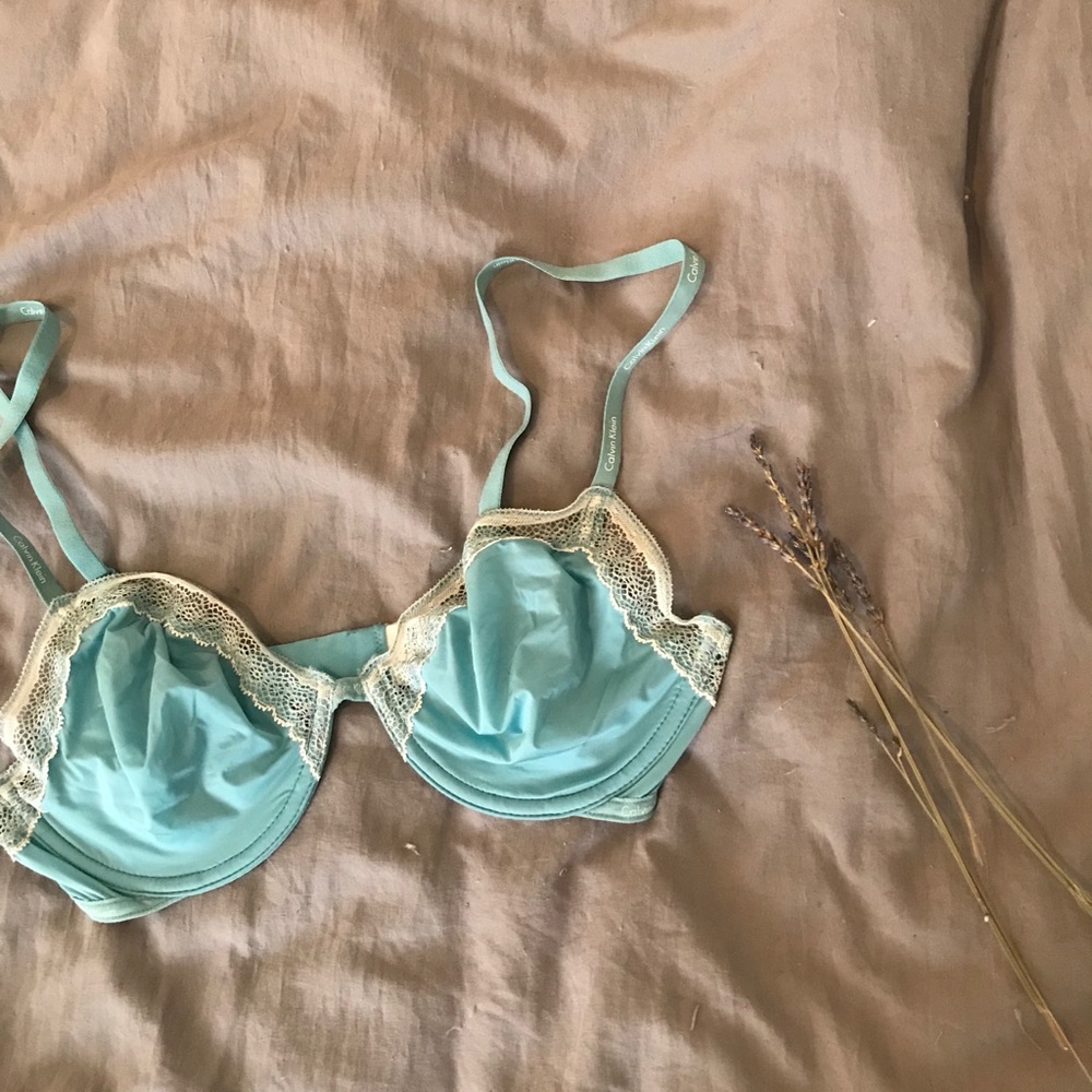 Calvin Klein Blue Bralette